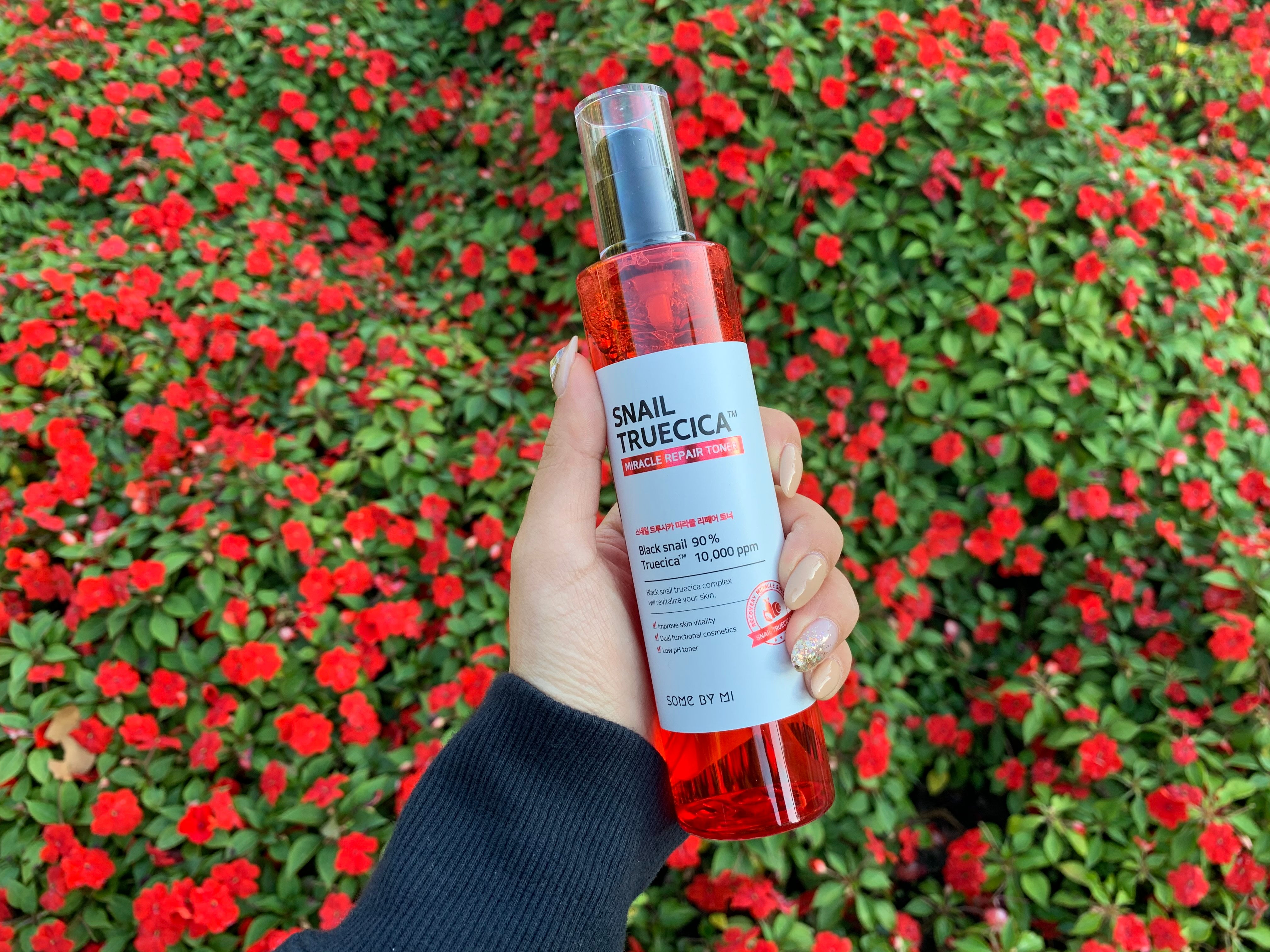 HI REVIEW Some by Mi Snail Truecica Miracle Repair Toner HIKOCO