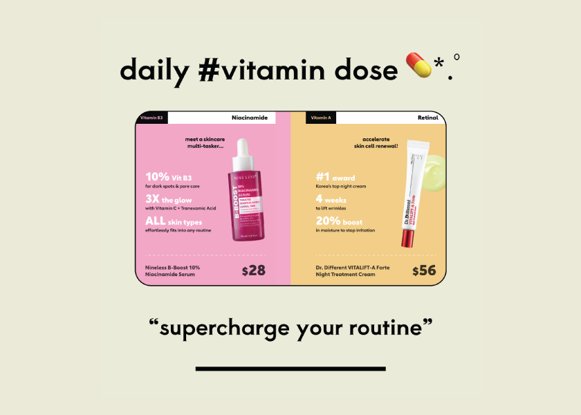 #Vitamins š Supercharge Your Skincare š