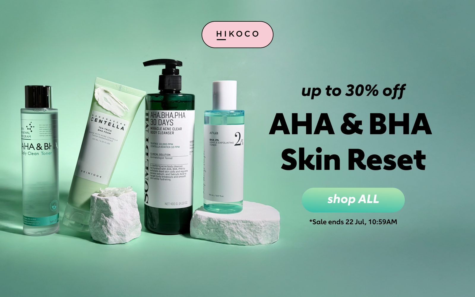 #WeeklySpecial AHA & BHA Skin Reset š