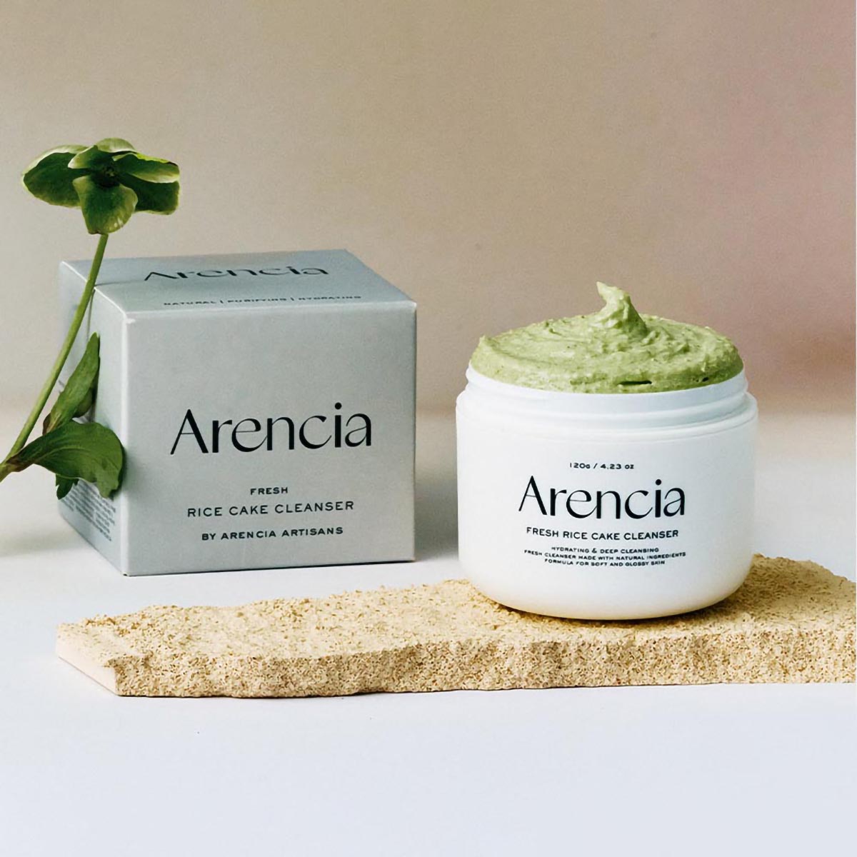 Fresh Green Rice Mochi Cleanser
