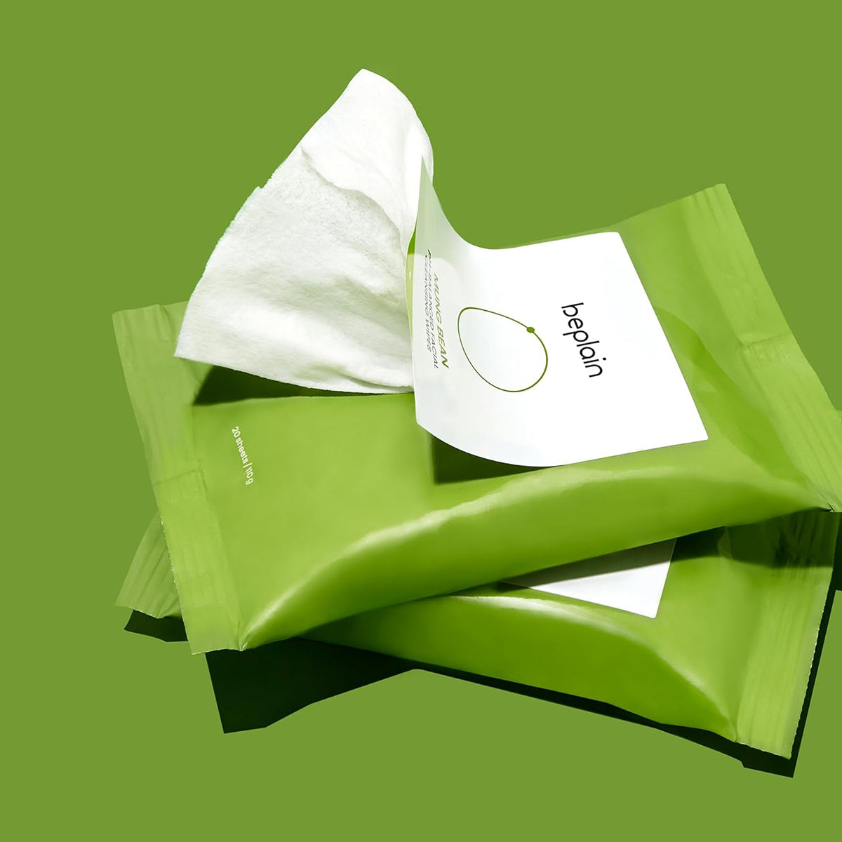 Mung Bean pH-Balanced Facial Cleansing Wipes