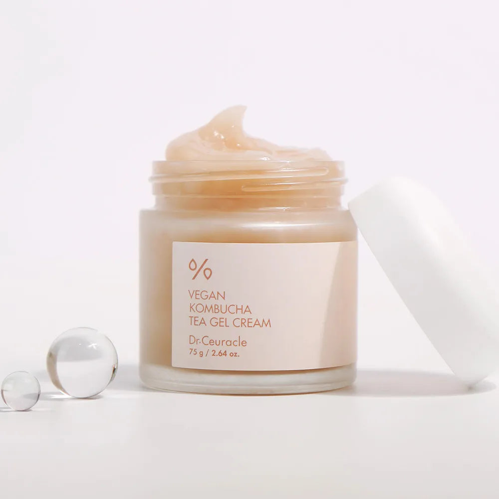 Vegan Kombucha Tea Gel Cream