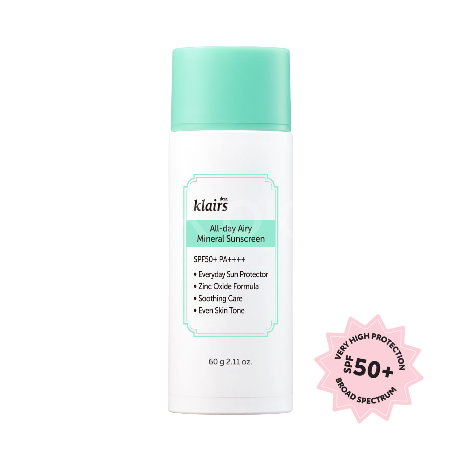 All-day Airy Mineral Sunscreen SPF50+ Broad Spectrum