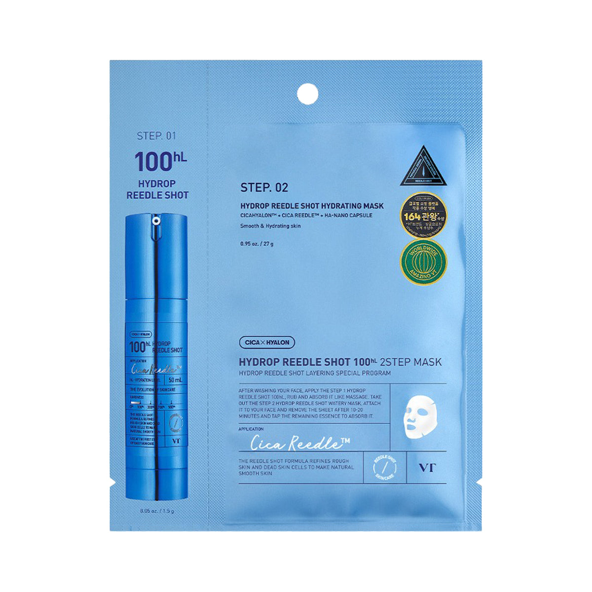 Hydrop Reedle Shot 100hL 2Step Mask