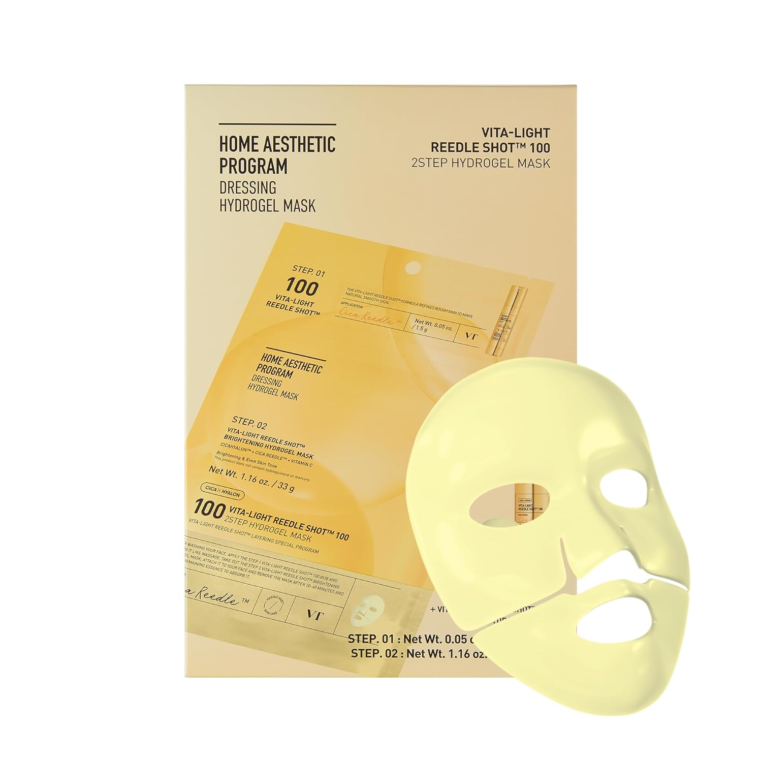 Vita-Light Reedle Shot 100 2Step Hydrogel Mask
