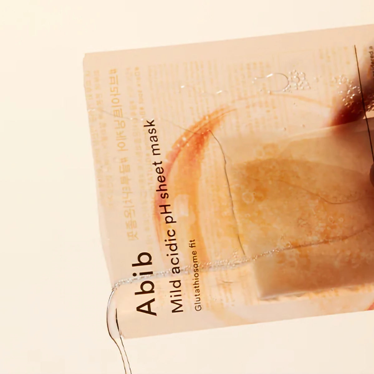 Mild Acidic pH Sheet Mask Glutathiosome Fit