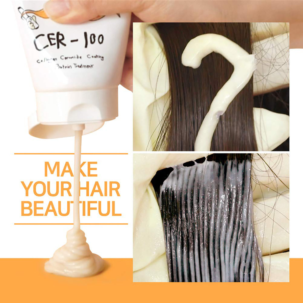 CER-100 Collagen Ceramide Coating Protein Treatment