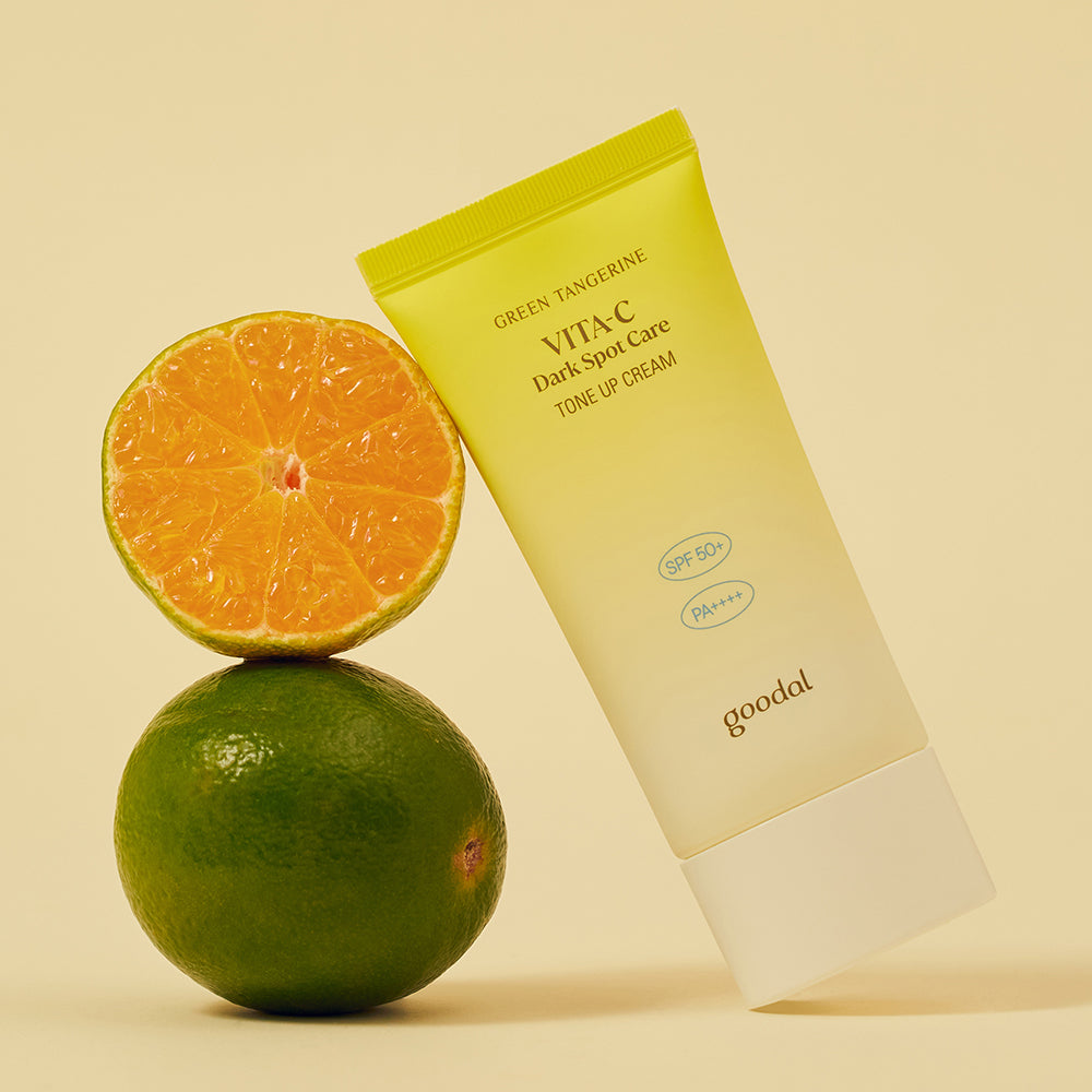 Green Tangerine Vita C Dark Spot Care Tone Up Cream SPF50+ Broad Spectrum