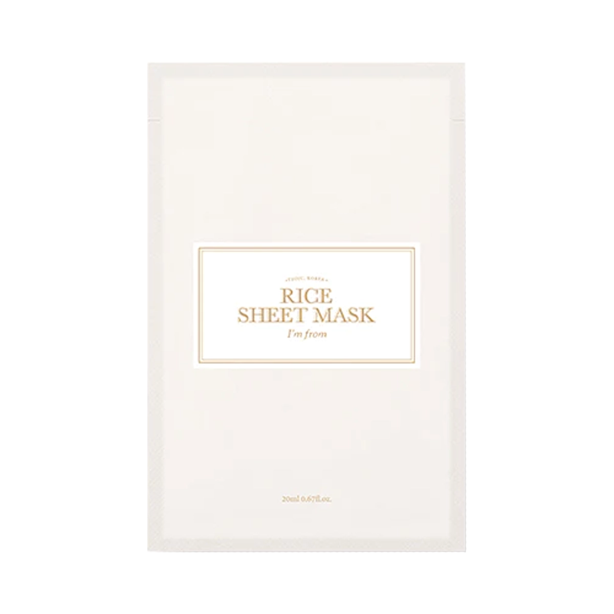 Rice Sheet Mask