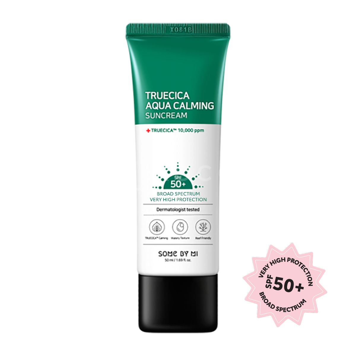 Truecica Aqua Calming Suncream SPF50+ Broad Spectrum