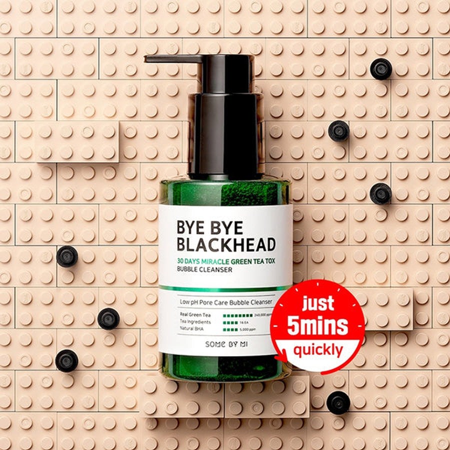 Bye Bye Blackhead 30 Days Miracle Green Tea Tox Bubble Cleanser