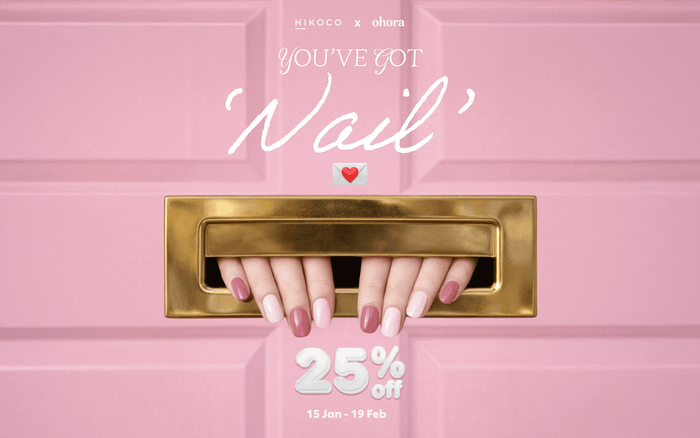 You’ve got NAIL! 🔔 Ohora’s on #SALE 💌