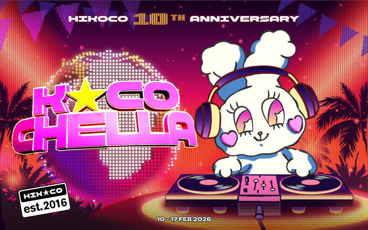 NOW LIVE... #KOCOCHELLA 🪩 HIKOCO's 10th Anniversary Setlist 🎤