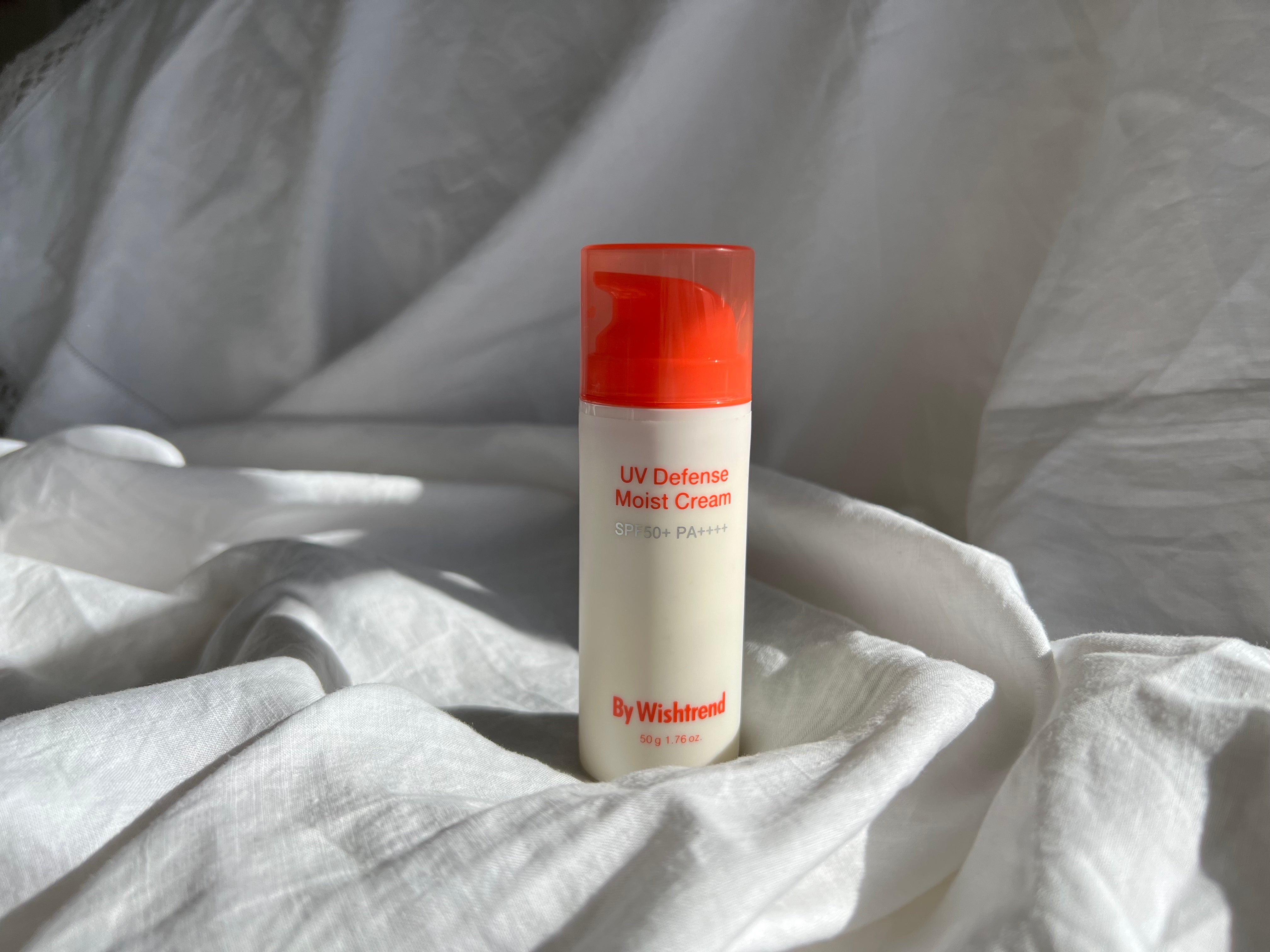 HI-REVIEW: By Wishtrend UV Defence Moist Cream SPF50+ PA++++