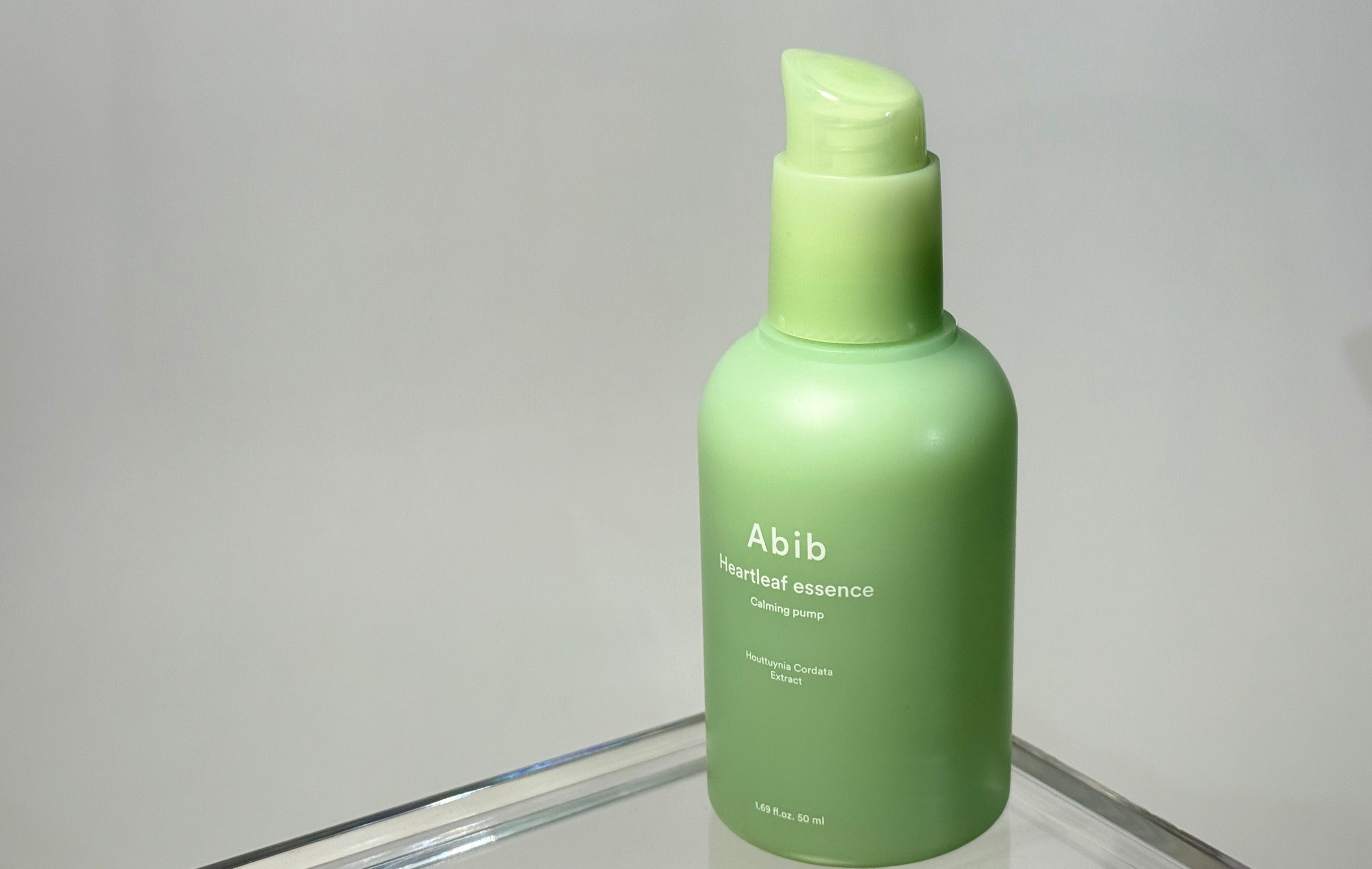 HI-REVIEW: Abib Heartleaf Essence Calming Pump