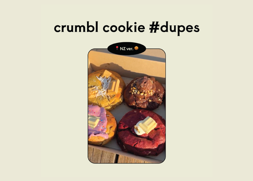 #akleats: Crumbl Cookies #Dupes