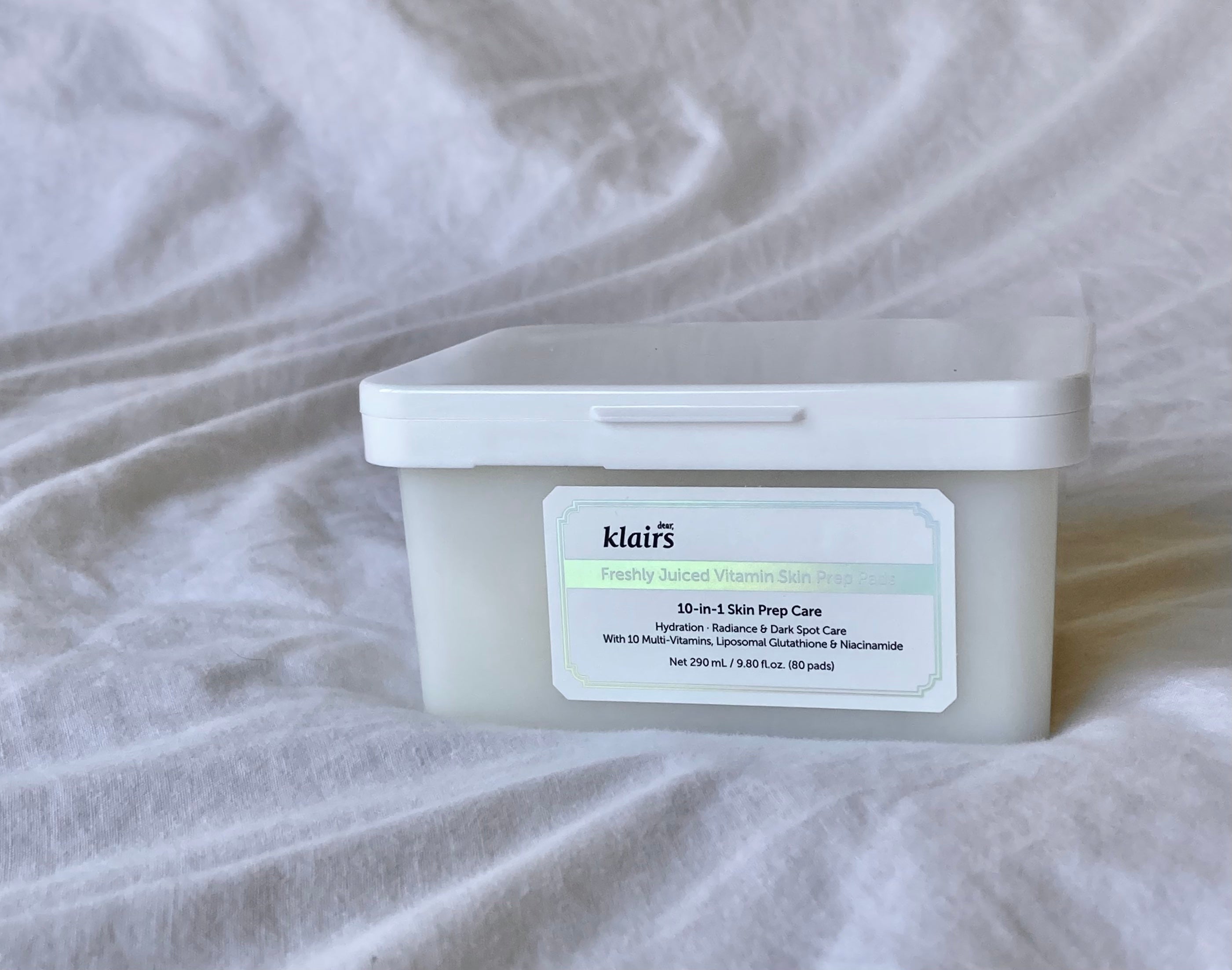 HI-REVIEW: Klairs Freshly Juiced Vitamin Skin Prep Pads