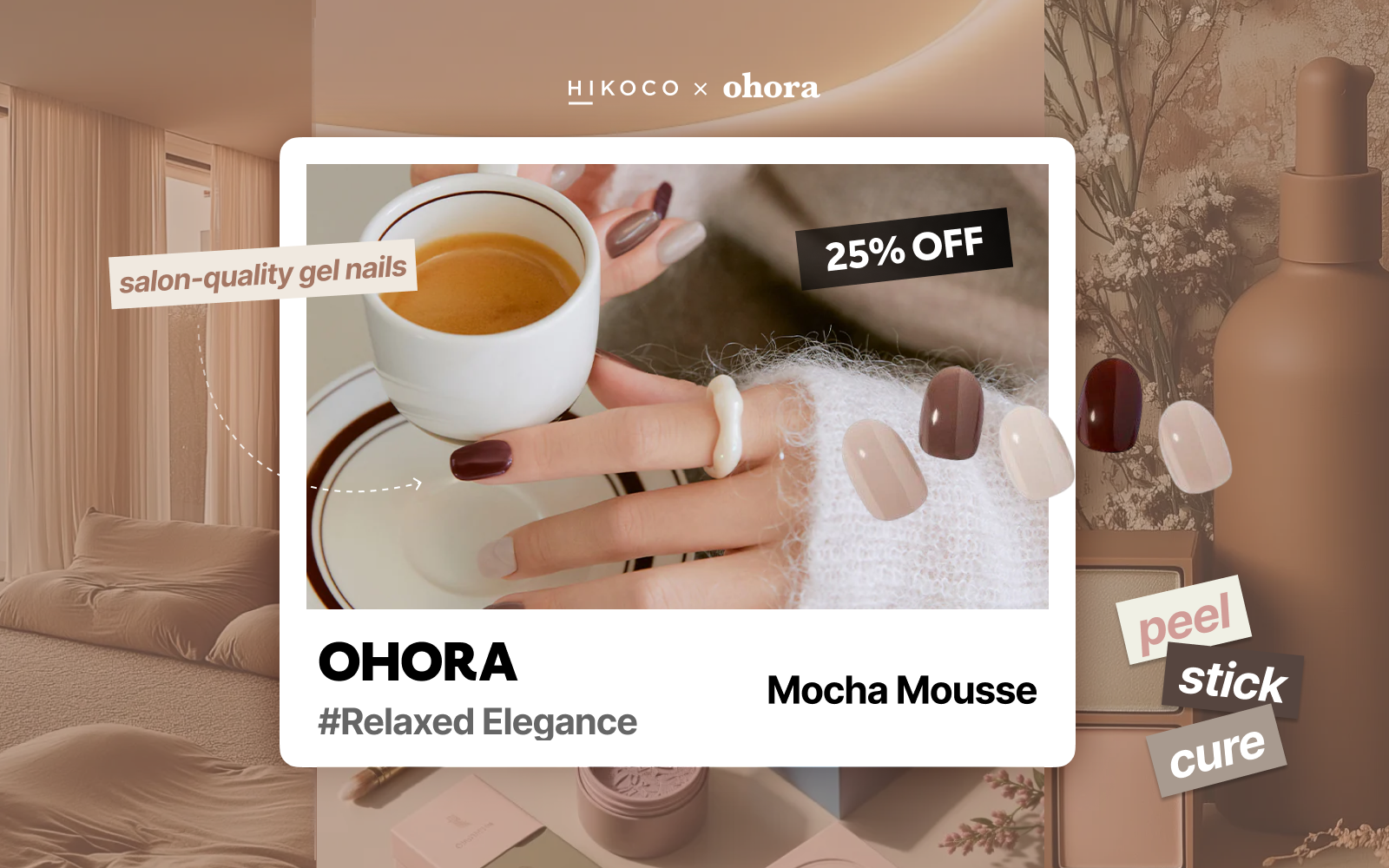 #Pantone 2025 🤎 Mocha Mousse