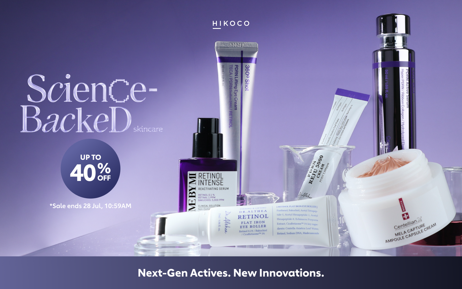 Science-Backed Skincare #SALE ⚗️