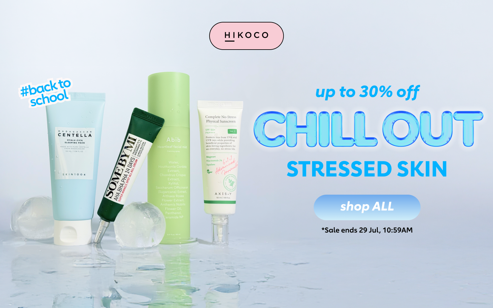 #WeeklySpecial CHILL OUT 🧊 Stressed Skin