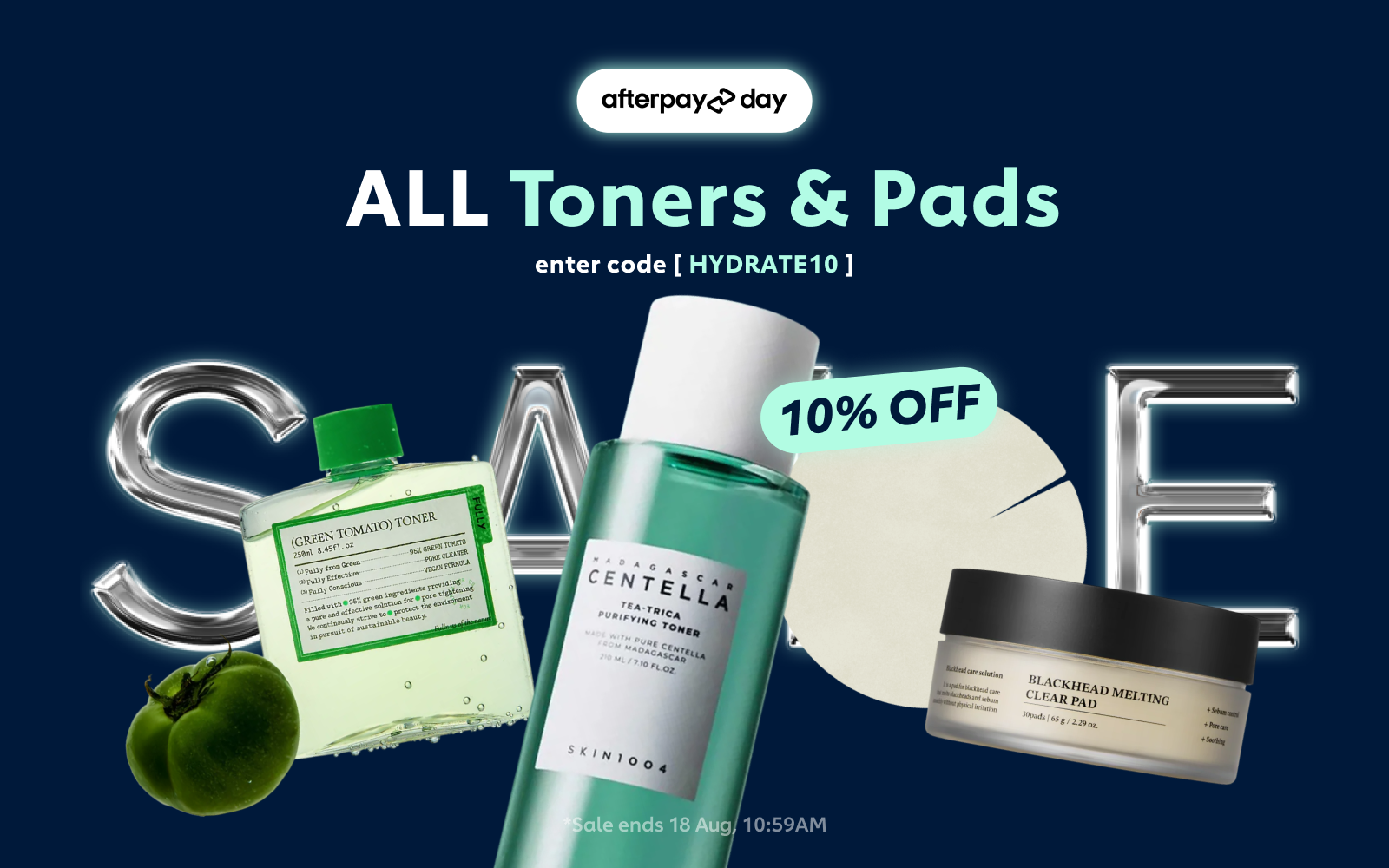 Afterpay Day Toners