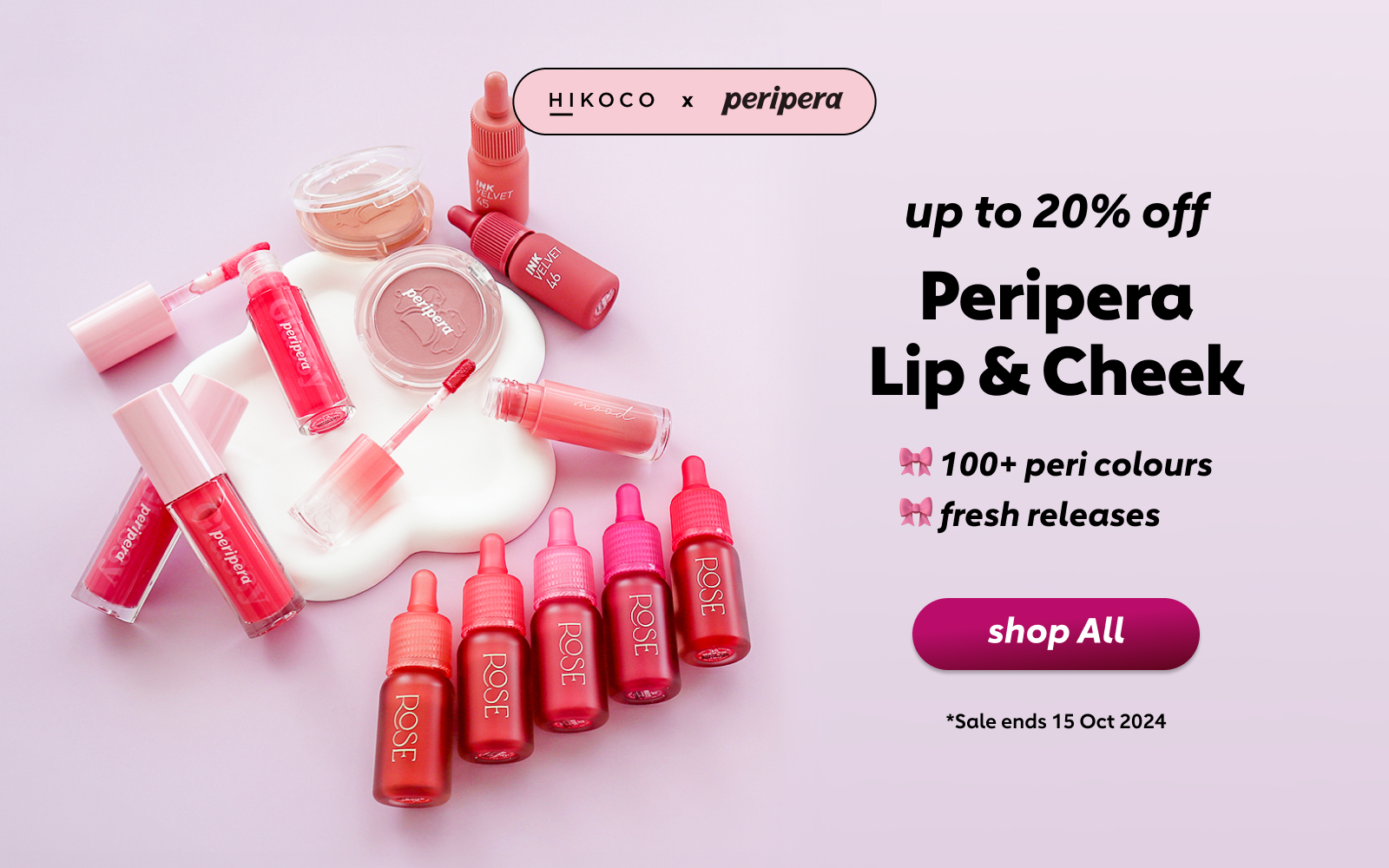 #WeeklySpecial Peripera Lip & Cheek (+ NEW Colours)