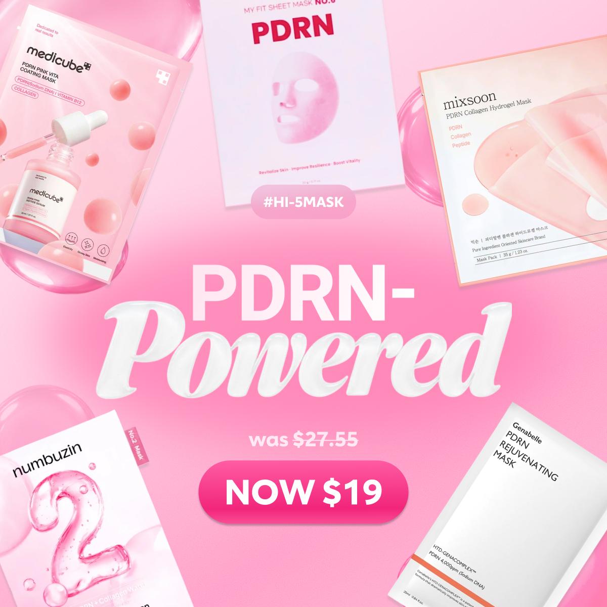 #HI-5MASK PDRN-POWERED 💗🔋