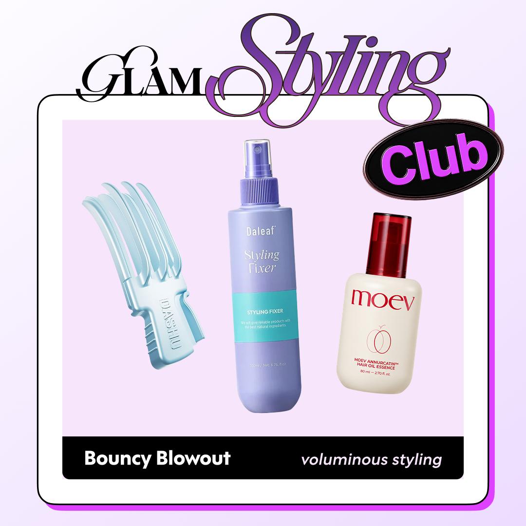 Glam Styling Club: Bouncy Blowout