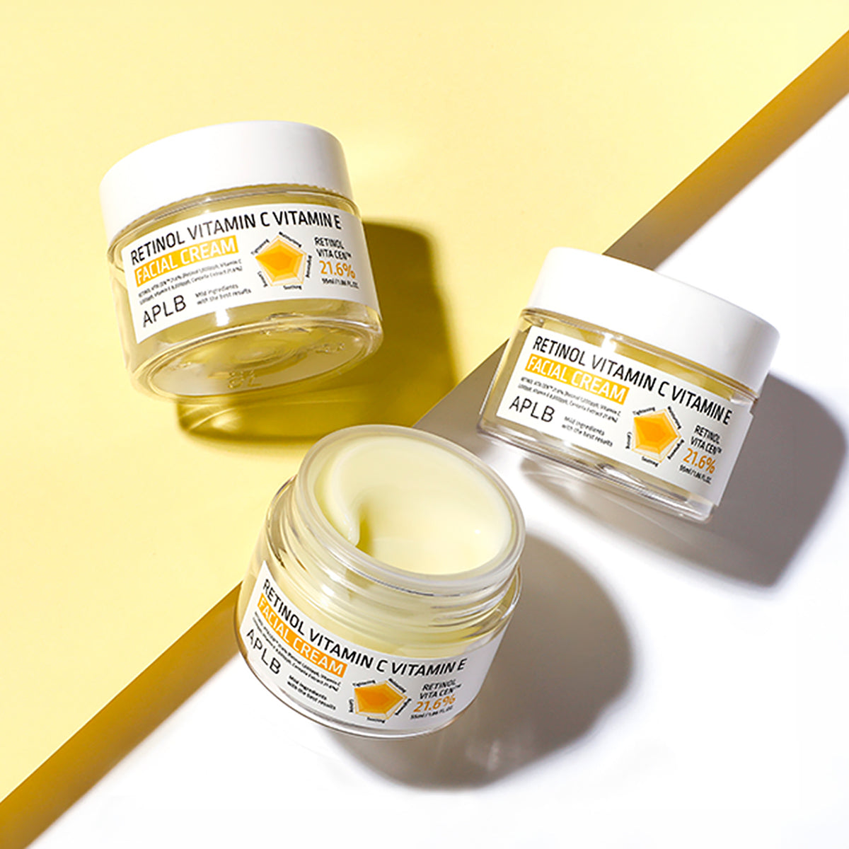 Retinol Vitamin C Vitamin E Facial Cream
