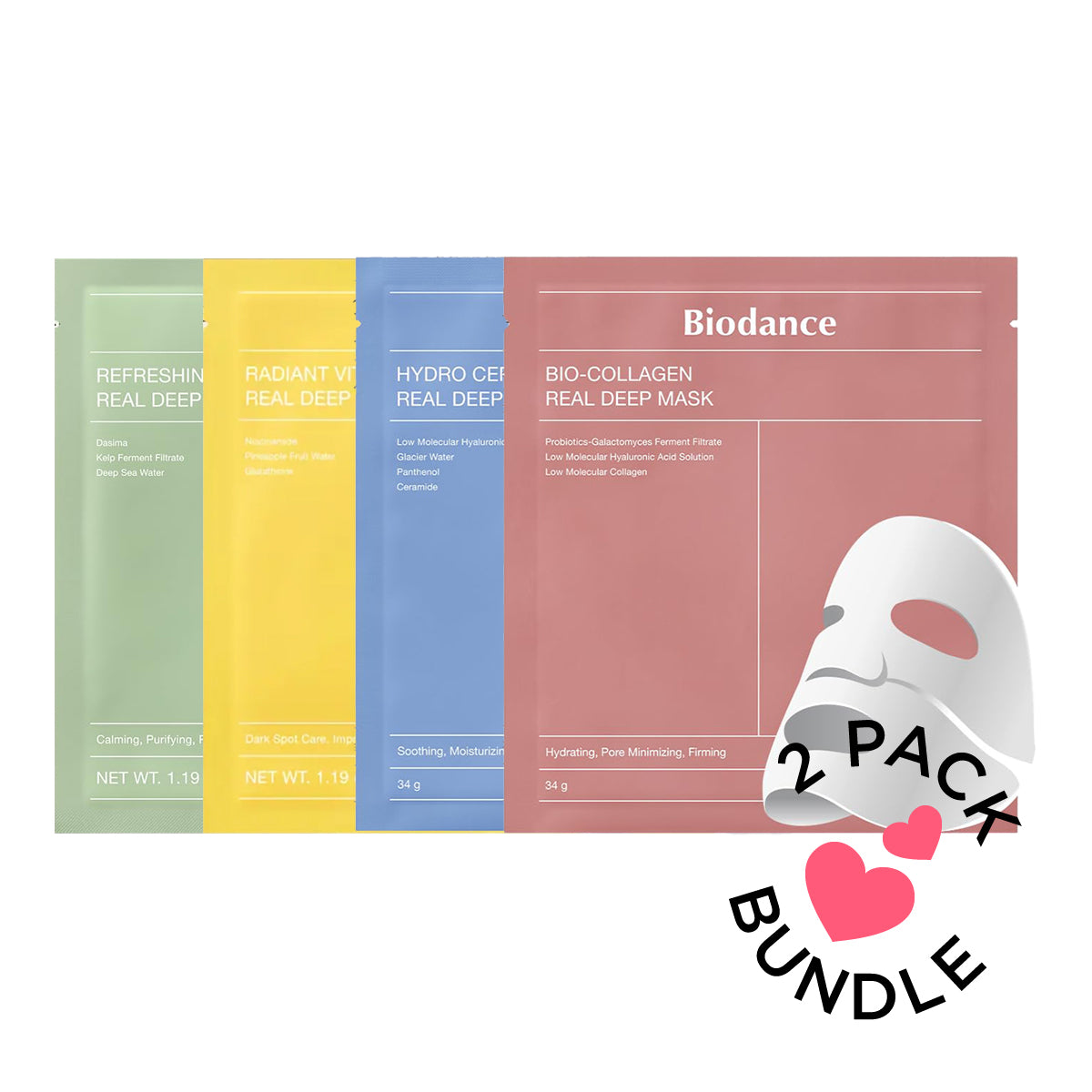 Real Deep Mix & Match Mask Set [2 Set]