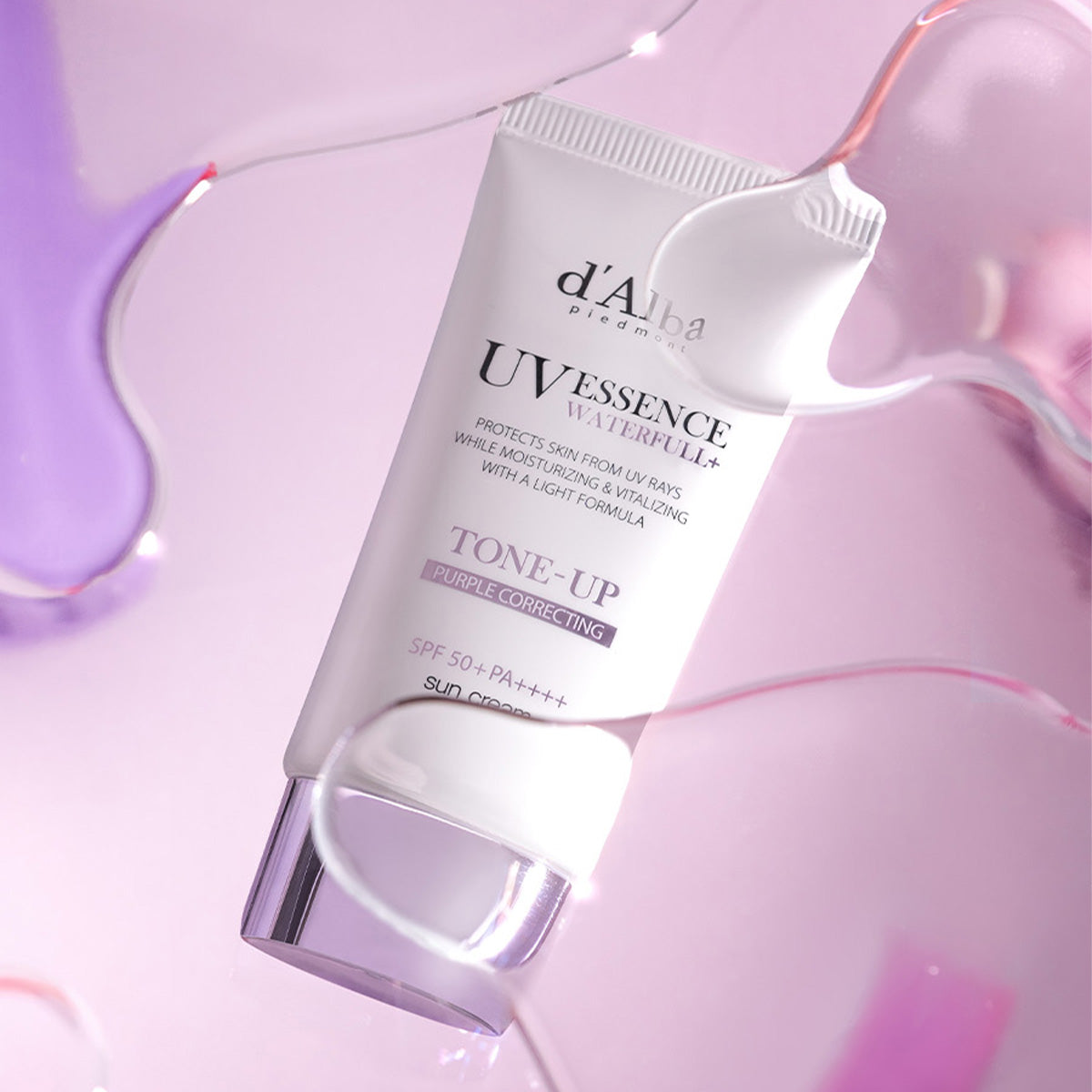Waterfull Tone-up Sun Cream SPF50+ [Purple]