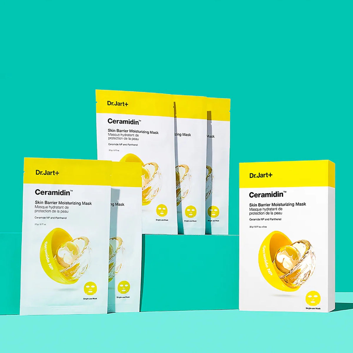 Ceramidin Skin Barrier Moisturising Mask Set [5 Masks]