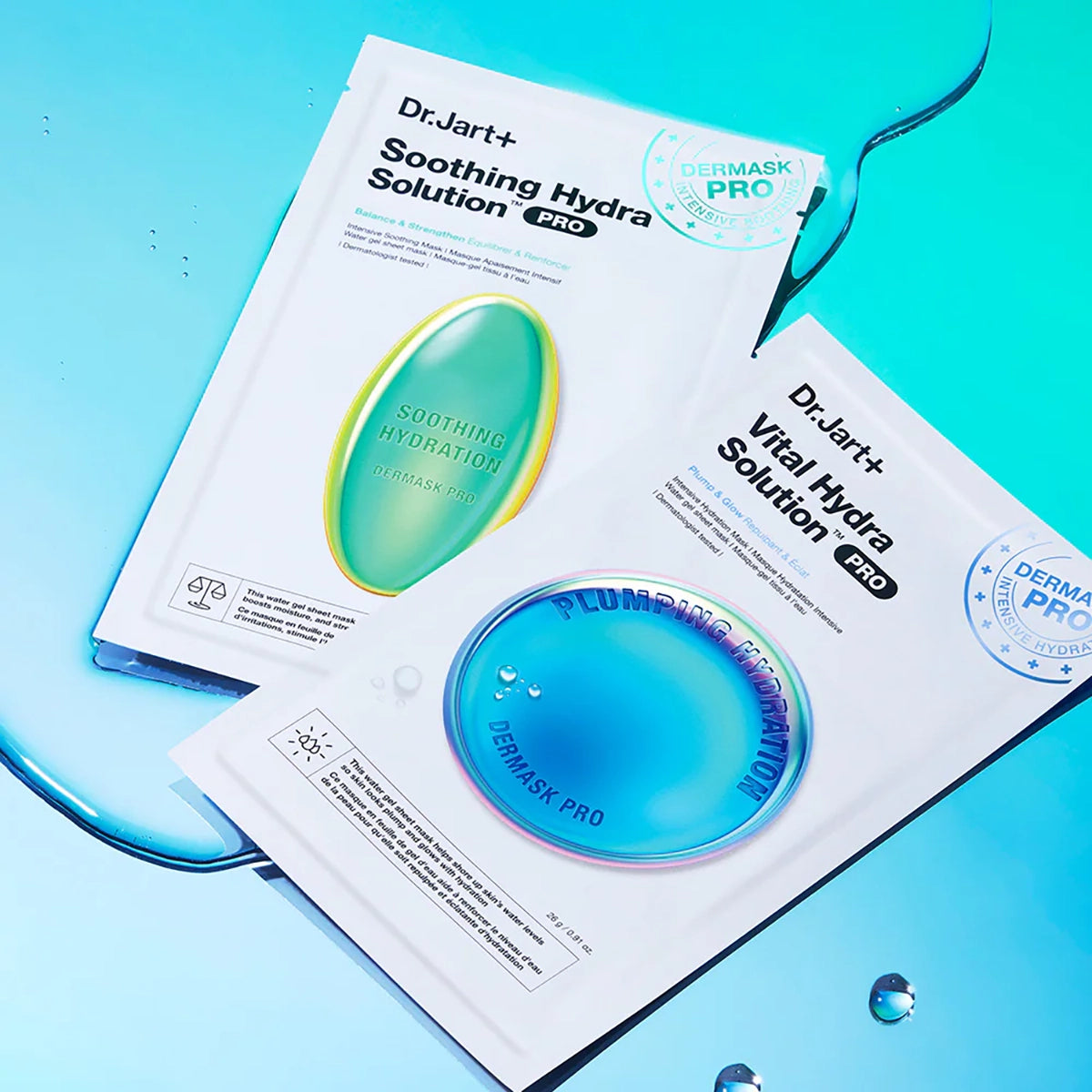 Dermask Water Jet Vital Hydra Solution Sheet Mask Set [5 Masks]