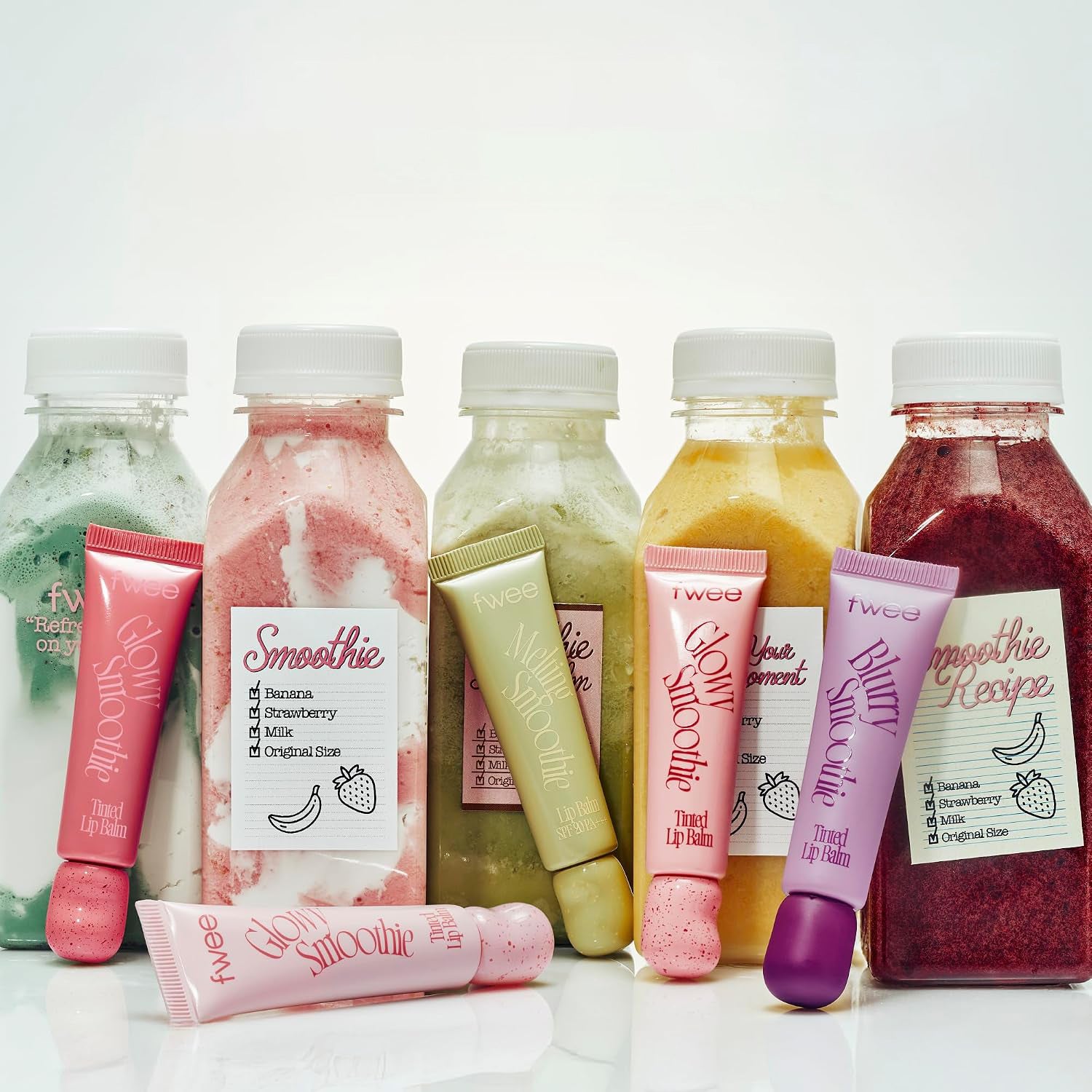 Glowy Smoothie Tinted Lip Balm [#GC01 Banana Strawberry]