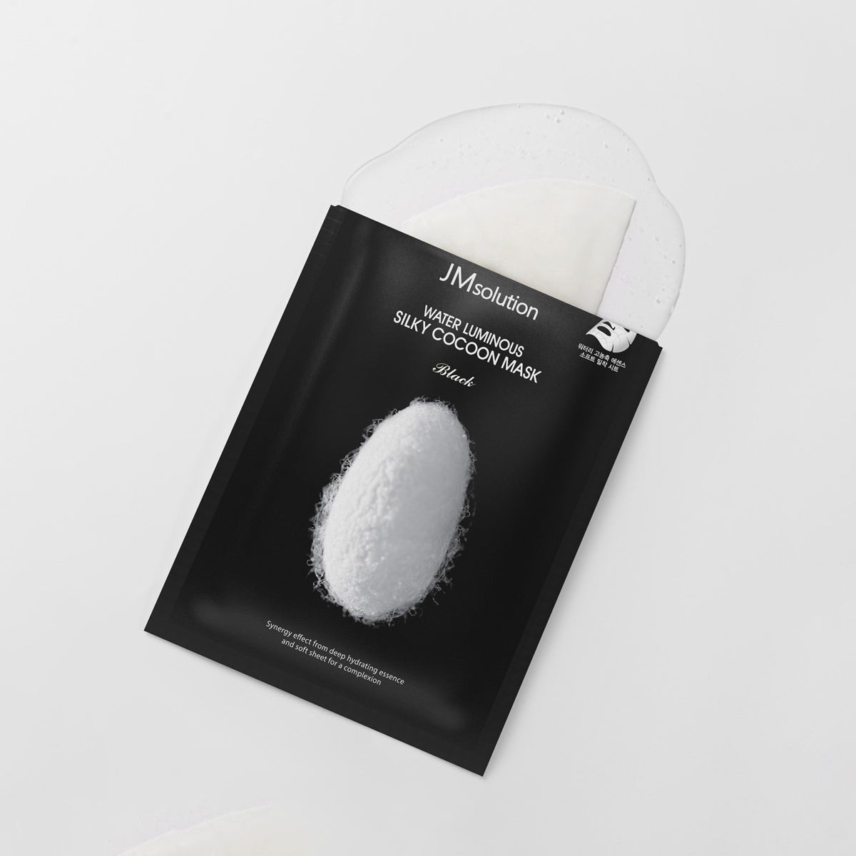 Water Luminous Silky Cocoon Mask Plus Black [10 Masks]