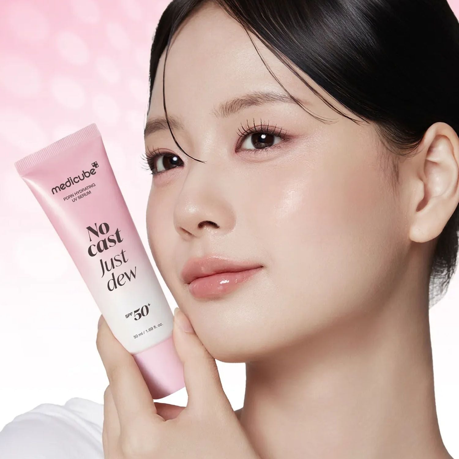 No Cast Just Dew PDRN Hydrating UV Serum SPF50+
