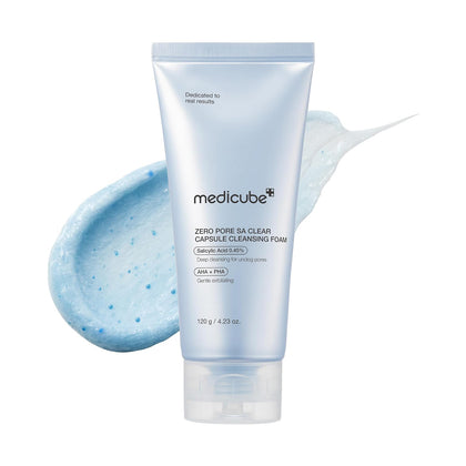 Zero Pore SA Clear Capsule Cleansing Foam