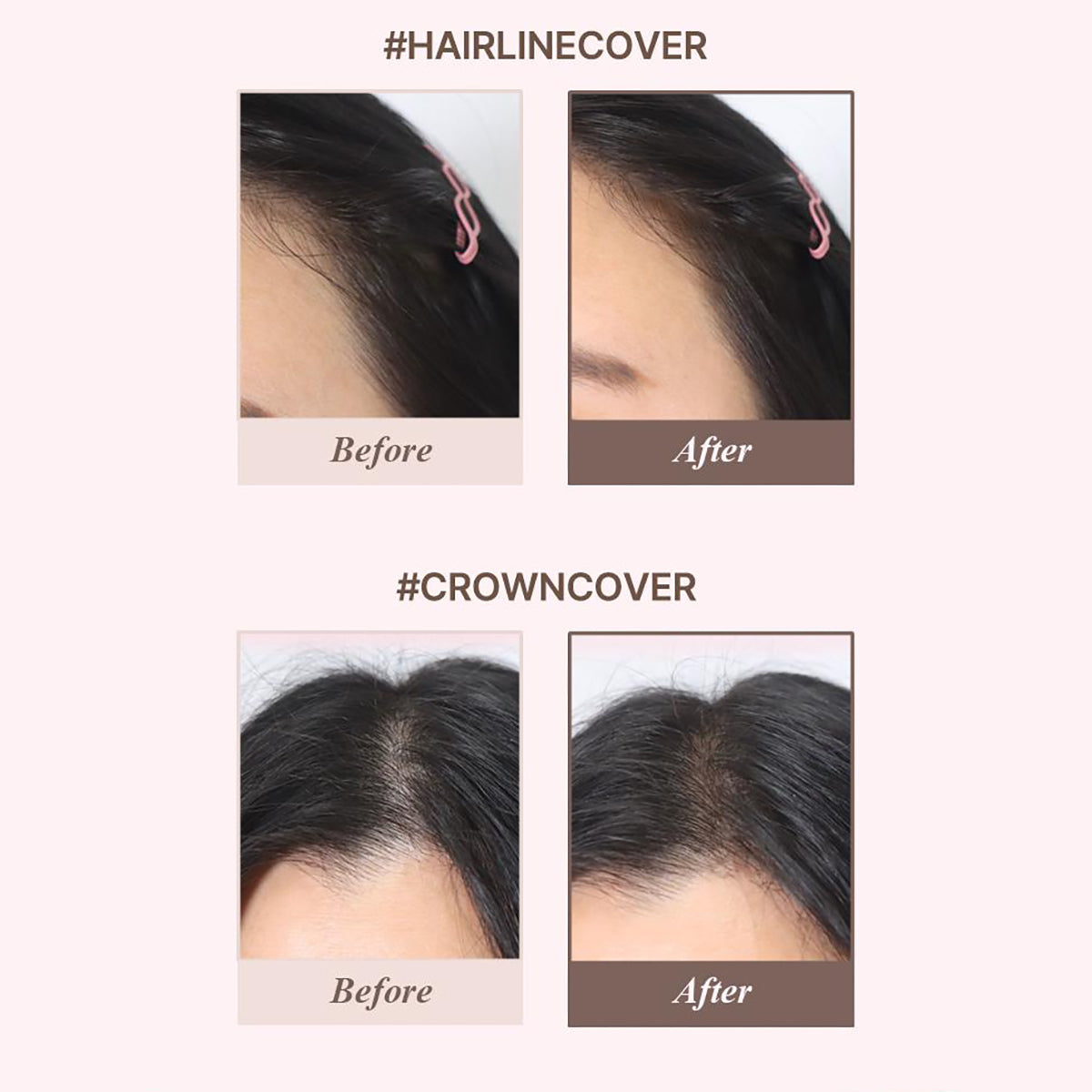 Self Up Hair Line Brush [#Natural Brown]