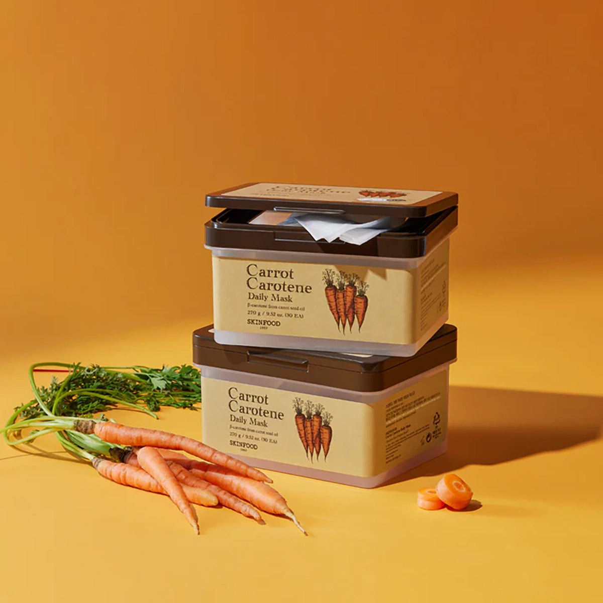 Carrot Carotene Daily Mask Set [30 Masks]