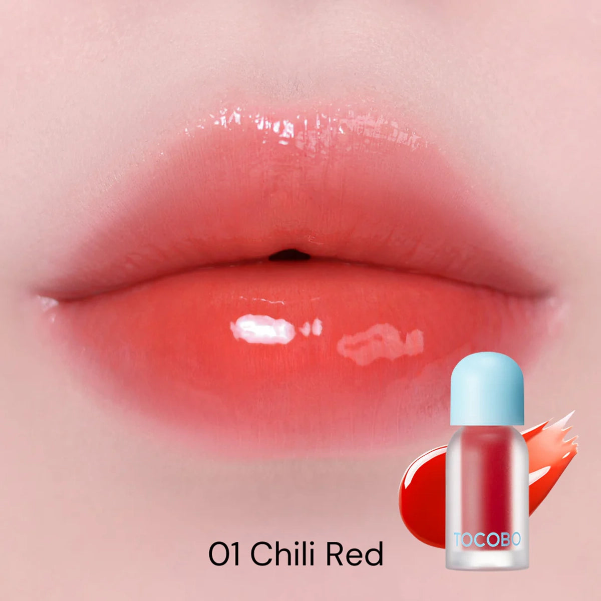 Juicy Berry Plumping Lip Oil [#01 Chill Red]