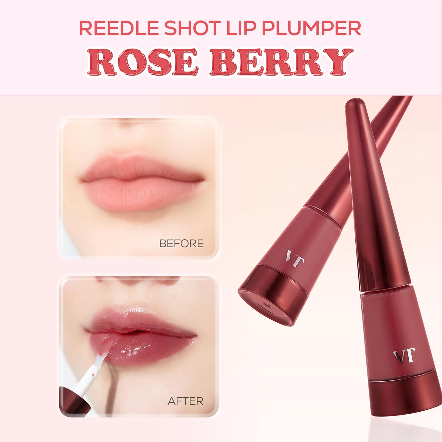 Reedle Shot Lip Plumper [#Rose Berry]