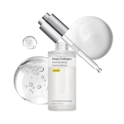 Deep Collagen Power Boosting Cream in Serum