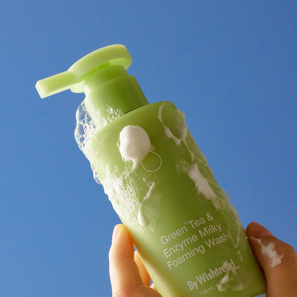 Green Tea & Enzyme Milky Foaming Wash
