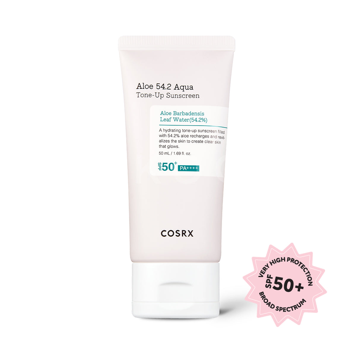 Aloe 54.2 Aqua Tone-up Sunscreen SPF50+ Broad Spectrum