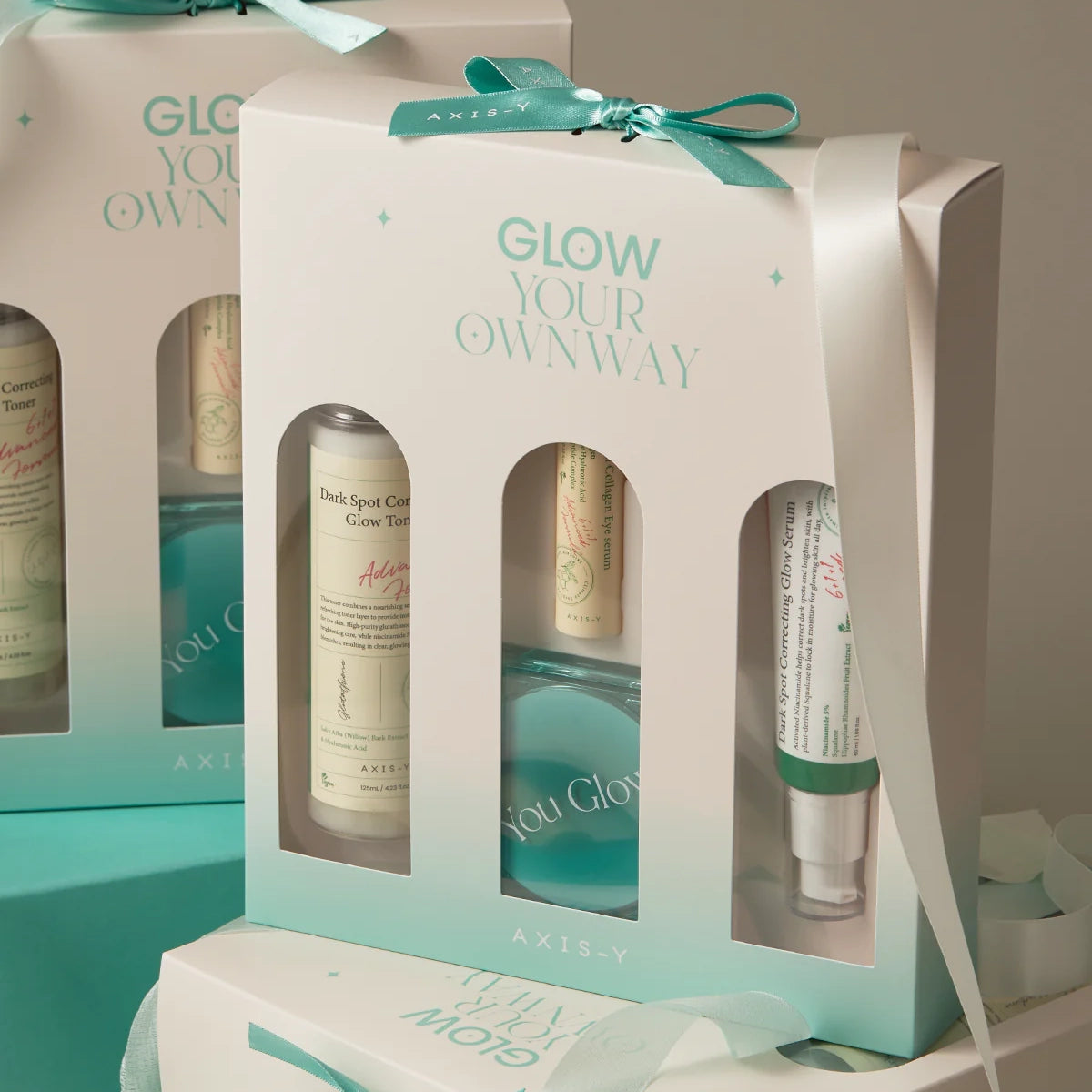 Glow Your Own Way Set [Toner + Eye Serum + Serum + Mirror]