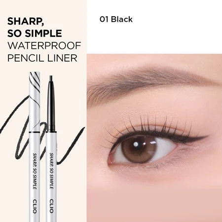 Sharp, So Simple Waterproof Pencil Liner [#01 Black]