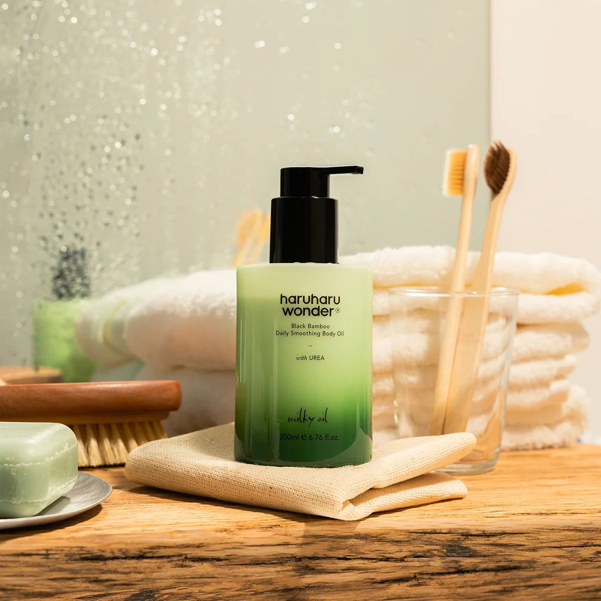 Black Bamboo Daily Smoothing Body Oil