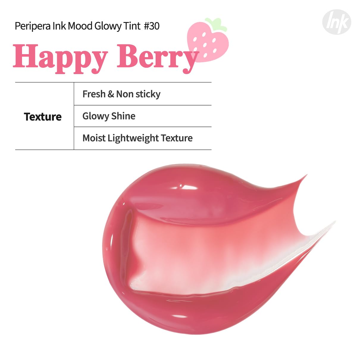 Ink Mood Glowy Tint [#30 Happy Berry]