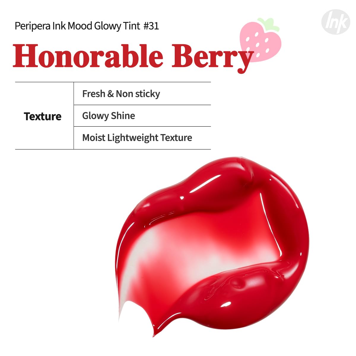 Ink Mood Glowy Tint [#31 Honorable Berry]