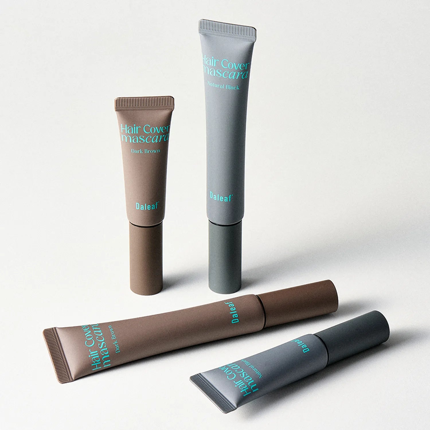Glam Hair Cover Mascara Set [#Natural Black]